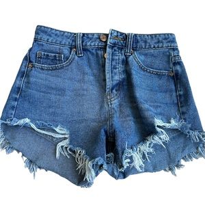 Wild fable Jean shorts button fly high rise size 0